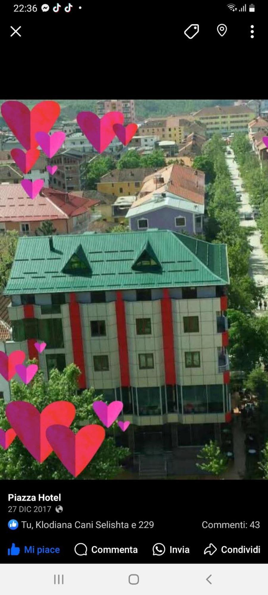 Hotel Piazza Peshkopi 외부 사진